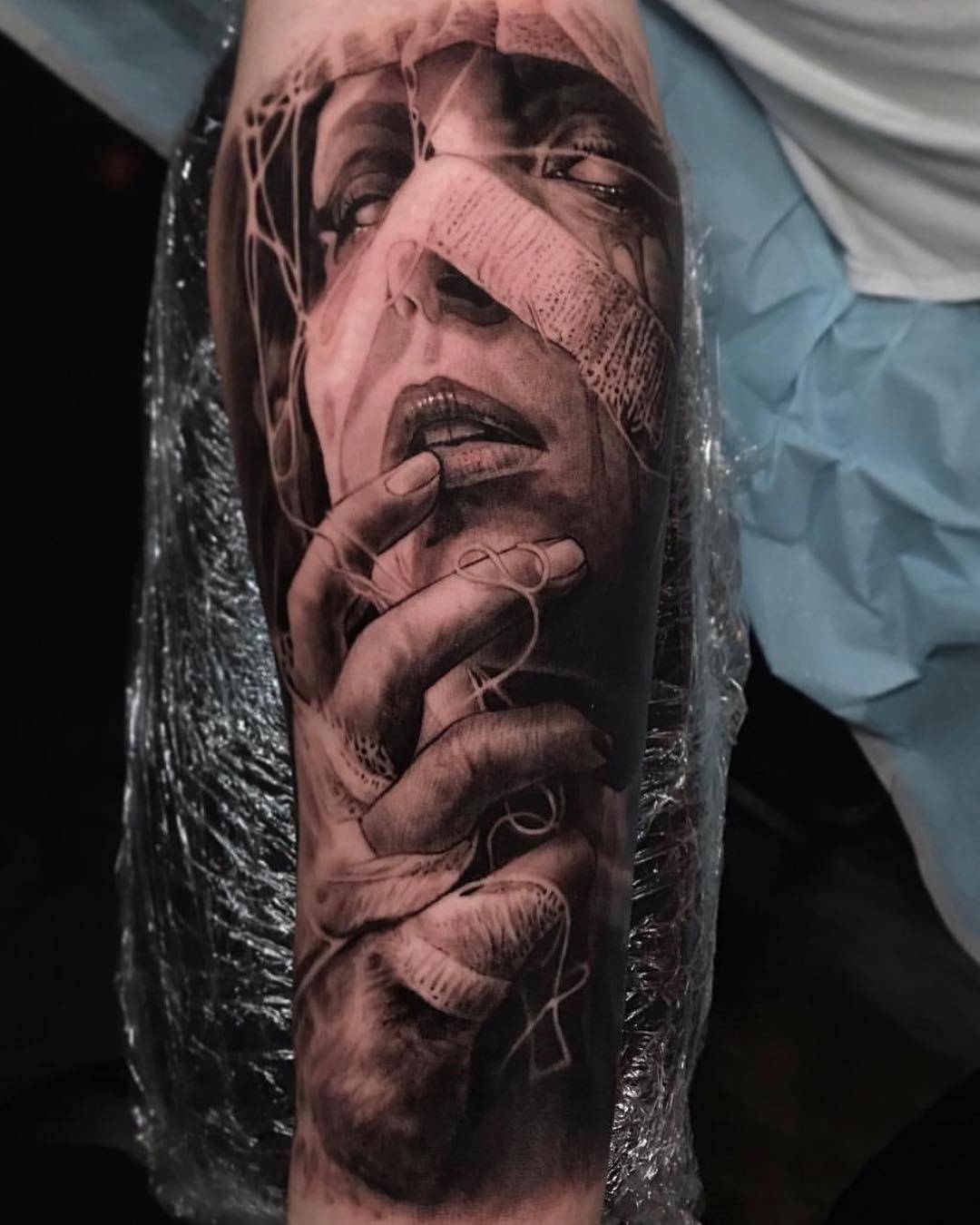 Horror Realistic Tattoos By Danny Lepore Inkppl 0008