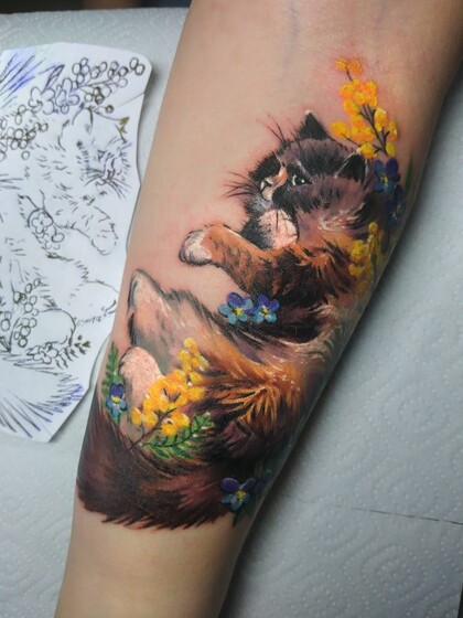 Tattoo Idea # Tattoo Artist Natalya Komarova