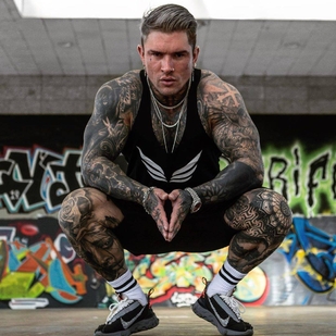 🔥 Hot photos, model's portfolio  #32863 Tattoo model Andrew England