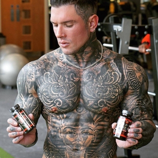 🔥 Hot photos, model's portfolio  #32866 Tattoo model Andrew England