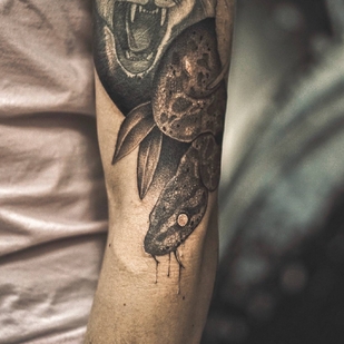 tattoo #33240 | Tattoo Artist Maxim Ogarev