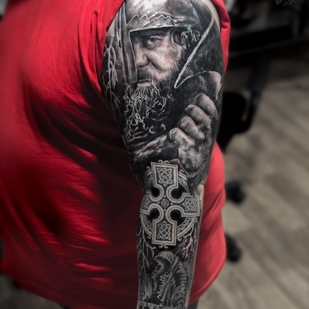 tattoo #37706 | Tattoo Artist Dmitri Sadchikov