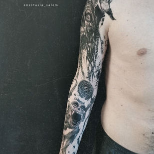 tattoo #43324 | Tattoo Artist Anastasia Salem