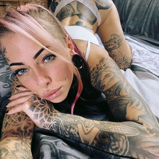 🔥 Hot photos, model's portfolio  #59535 Tattoo model Vany