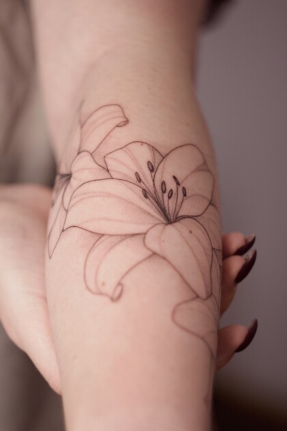 Tattoo Idea # Tattoo Artist Anastasiya Kovyazina