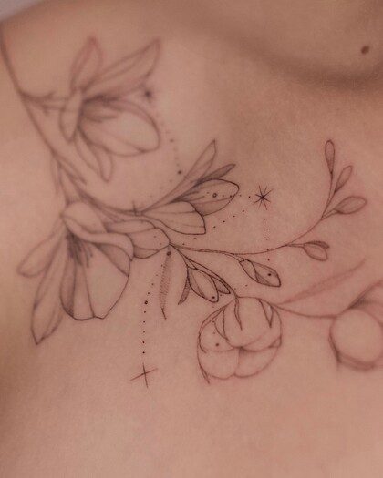Tattoo Idea # Tattoo Artist Anastasiya Kovyazina