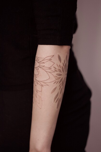 Tattoo Idea # Tattoo Artist Anastasiya Kovyazina