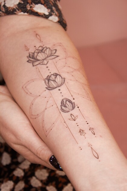 Tattoo Idea # Tattoo Artist Anastasiya Kovyazina