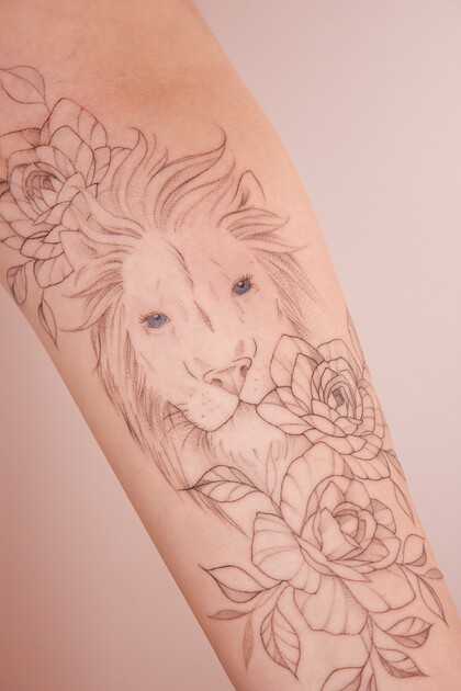 Tattoo Idea # Tattoo Artist Anastasiya Kovyazina