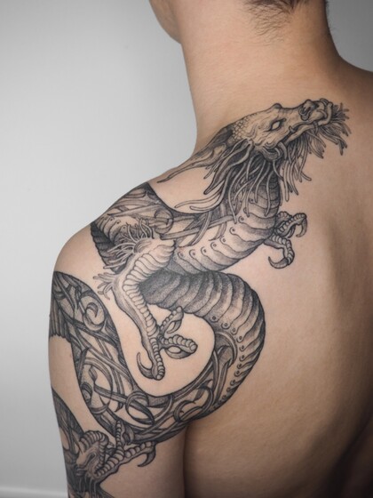 Tattoo Idea # Tattoo Artist Inna Mirova 