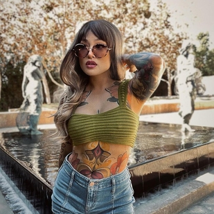 🔥 Hot photos, model's portfolio  #75444 Tattoo model Quinn Vo