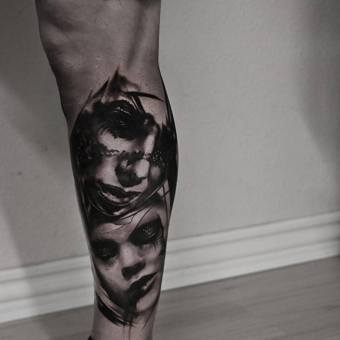   Thanks Lachlan  tattoo tattoos surreal darksurrealism  biotribal necrotribal necrobio spidertattoo blackandgreytattoo   Instagram