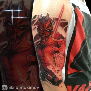 tattoo #4783 | Tattoo Artist Nikita Maximov