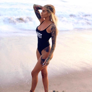 🔥 Hot photos, model's portfolio  #15022 Tattoo model Lauren Houldsworth