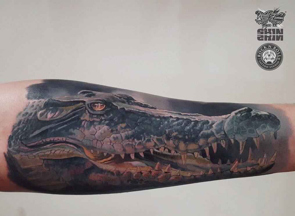 纹身艺术家Dima Khominskiy的彩色和黑白作品，写实纹身 | 波兰弗罗茨瓦夫