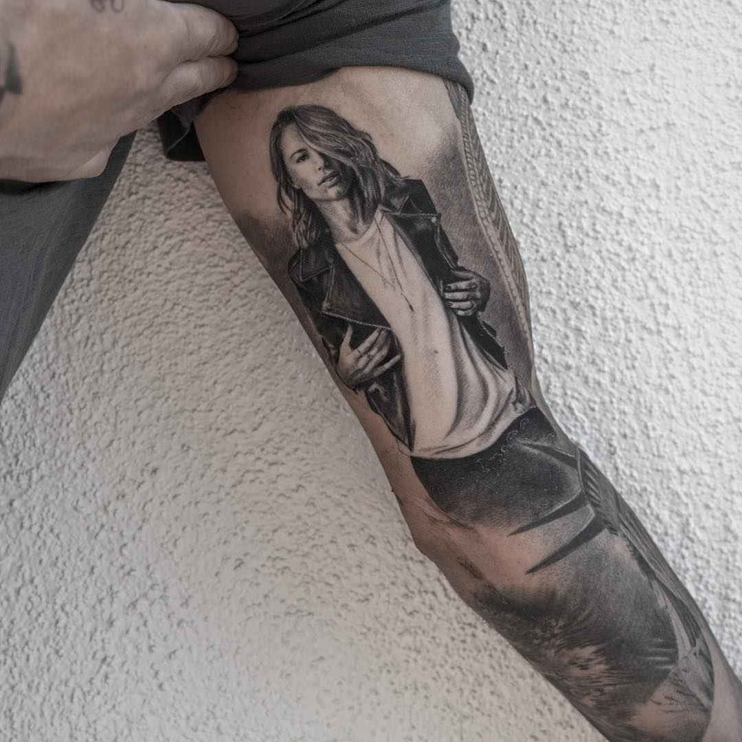 Tattoo artist Nikki Norberg black&grey realistic tattoo | Göteborg, Sweden