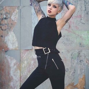 🔥 Hot photos, model's portfolio  #15116 Tattoo model Sara X Mills