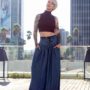 🔥 Hot photos, model's portfolio  #15121 Tattoo model Sara X Mills