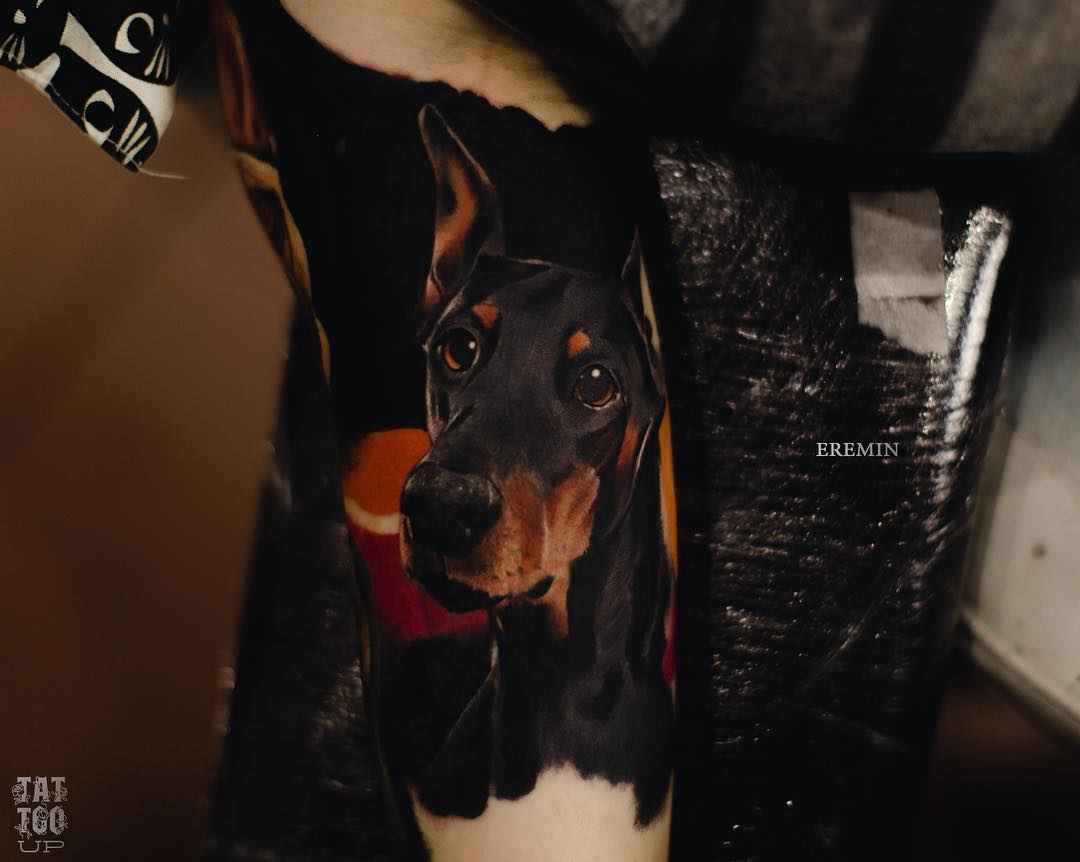 Tattoo artist Sergey Eremin color abstract realistic tattoo | Novorossiysk, Russia