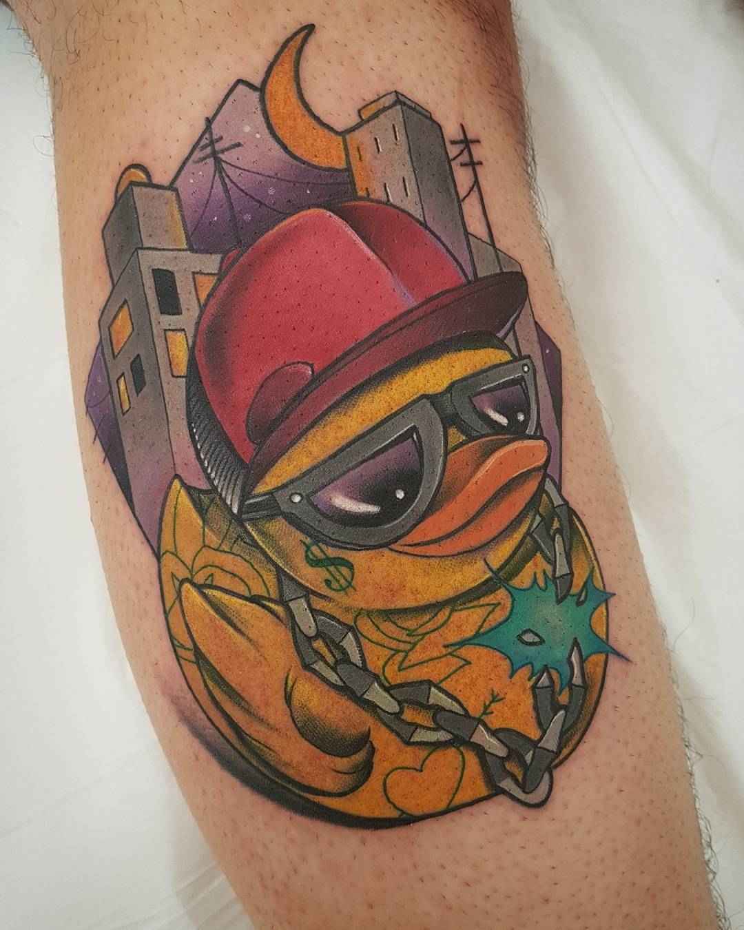 Tattoo artist Yeray Perez color authors new school tattoo | Barcelona, Spain