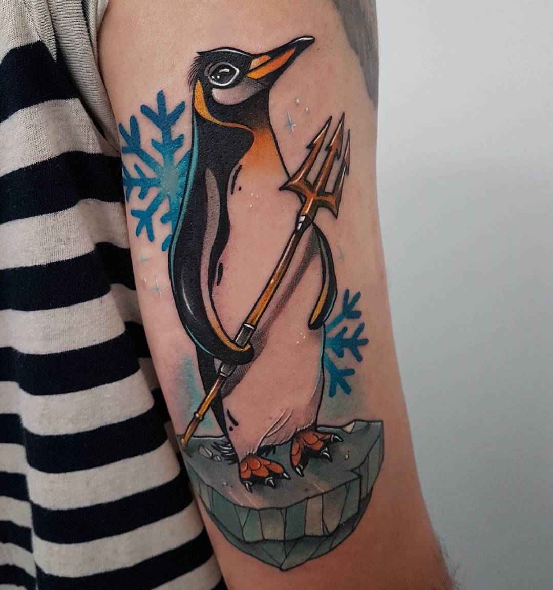 Tattoo artist Yeray Perez color authors new school tattoo | Barcelona, Spain