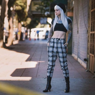 🔥 Hot photos, model's portfolio  #15123 Tattoo model Sara X Mills