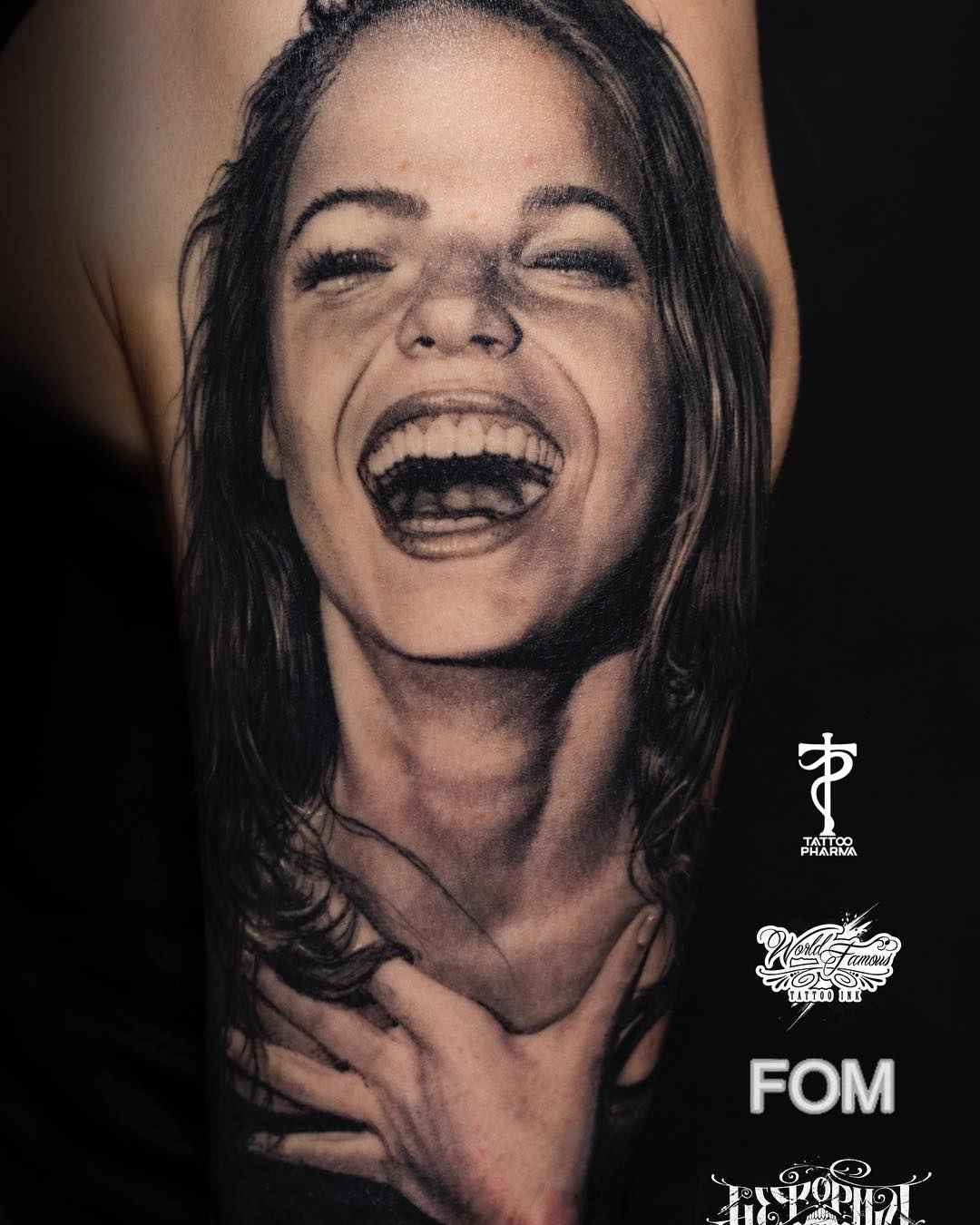 Tattoo artist Ilya Fom color and black&grey realistic tattoo