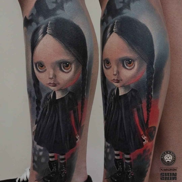 Tattoo artist Dima Khominskiy