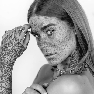 🔥 Hot photos, model's portfolio  #33786 Tattoo model Polly Ellens