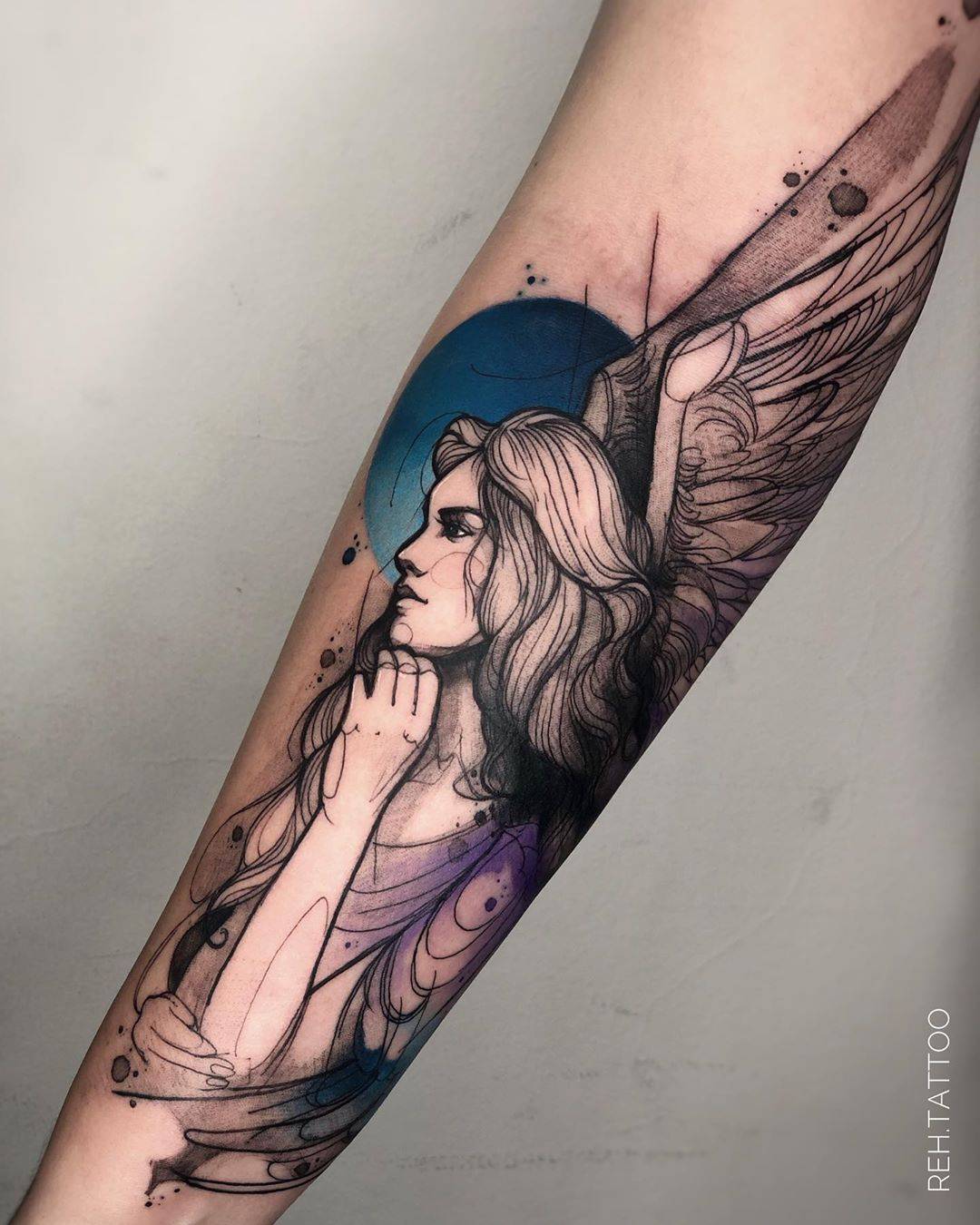 Mystical, tattoo Artist, Instagram, crop, Land, Tattoo, geometry, Pencil,  Sketch, Painting | Anyrgb