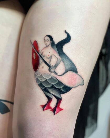 Tattoo Idea #43594 Tattoo Artist Dasha Ebalotnaya