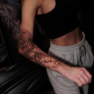 tattoo #43681 | Tattoo Artist Ivan Nevskiy