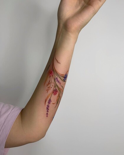 Tattoo Idea # Tattoo Artist Olga Kotova