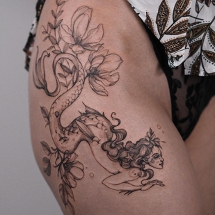 tattoo #44085 | Tattoo Artist Polina Matveeva