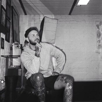Tattoo artist Andrew Davidov