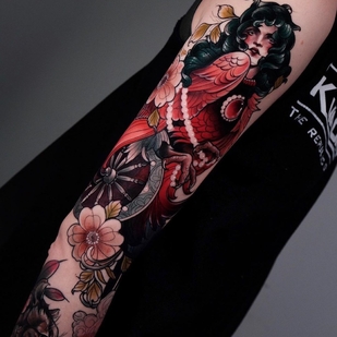 tattoo #44777 | Tattoo Artist Larisa Ganzvind
