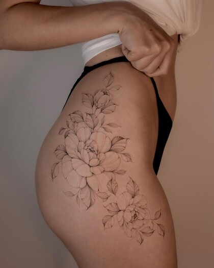 Tattoo Idea # Tattoo Artist Asya Teryaeva