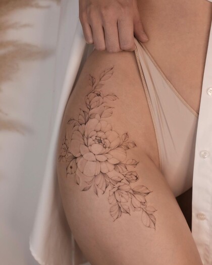 Tattoo Idea # Tattoo Artist Asya Teryaeva