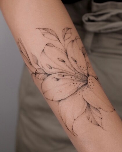 Tattoo Idea # Tattoo Artist Asya Teryaeva
