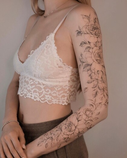 Tattoo Idea # Tattoo Artist Asya Teryaeva
