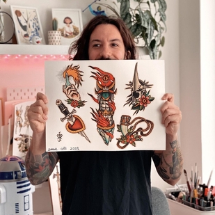 tattoo #45225 | Tattoo Artist Israel Celli