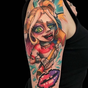 tattoo #45424 | Tattoo Artist Vsevolod Zlaya Sobaka