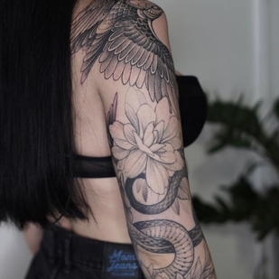 tattoo #45674 | Tattoo Artist Sasha Tabuns