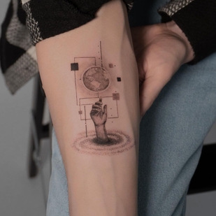 tattoo #45932 | Tattoo Artist Bino Feyer