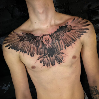 Tattoo artist Evgeniy Gnetov