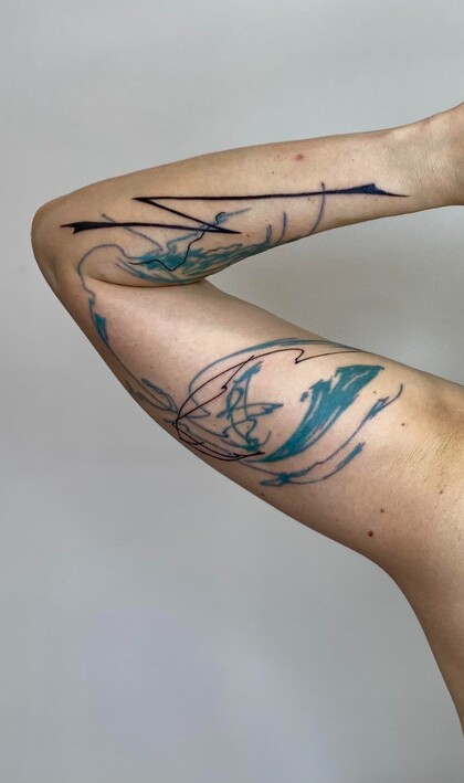 Tattoo Idea # Tattoo Artist Mary Nepostaeva 