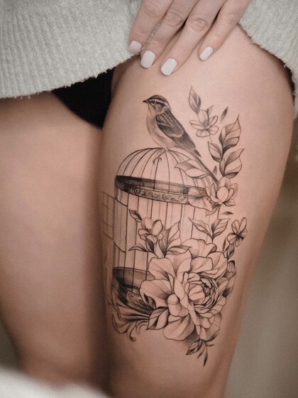Tattoo Idea # Tattoo Artist Zhenya Loginova