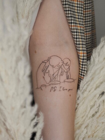 Tattoo Idea # Tattoo Artist Zhenya Loginova