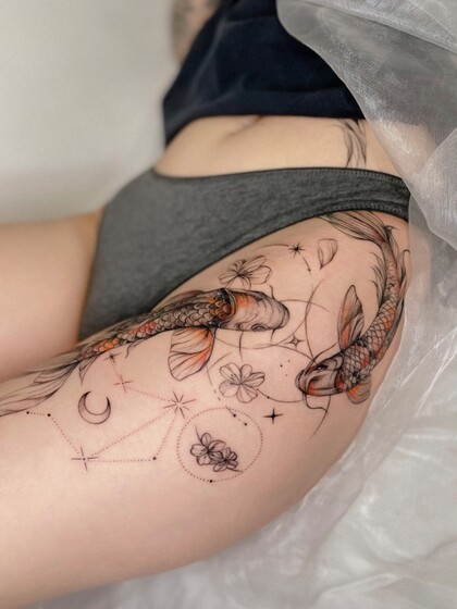 Tattoo Idea # Tattoo Artist Zhenya Loginova