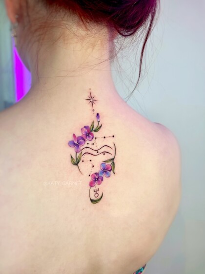 Tattoo Idea # Tattoo Artist Ekaterina Garnet / Katy Garnet